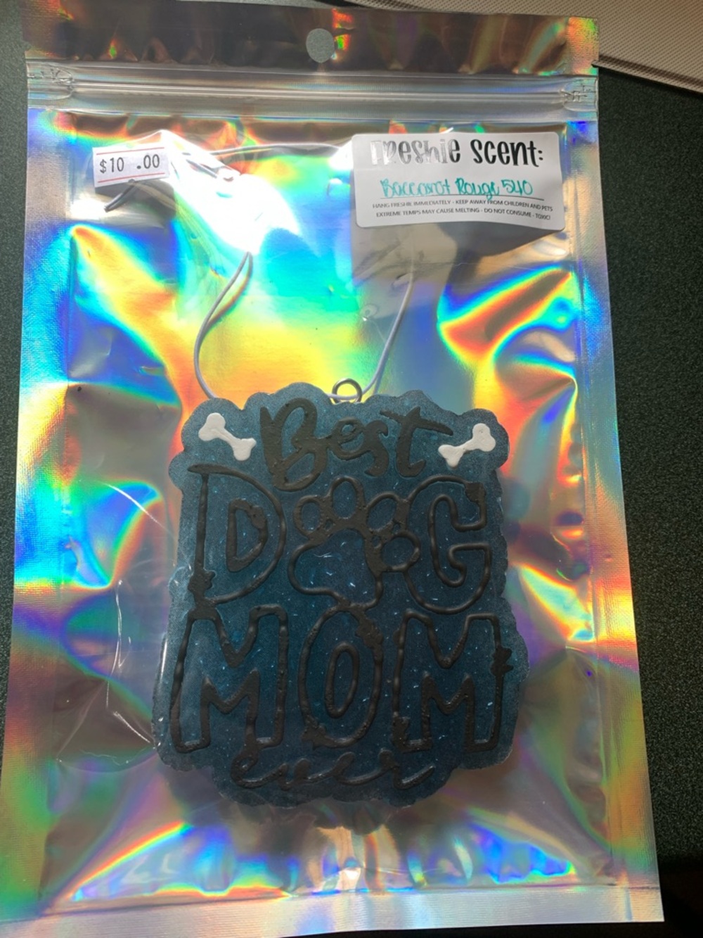 Best Dog Mom Ever Car Freshie—BR 540